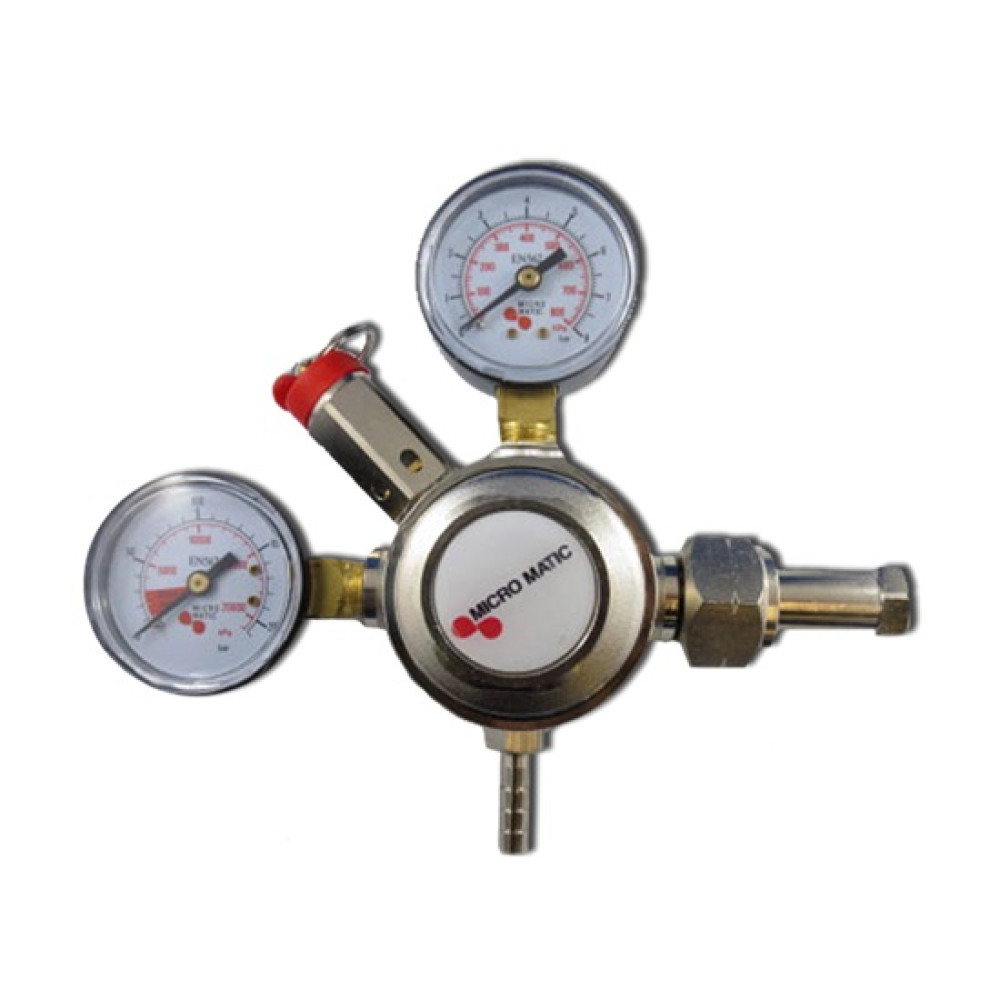 PRESSURE REGULATOR CO2, MICROMATIC PREMIUM PLUS, PRIMARY, SINGLE